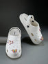 GC-9002C White Child Clogs